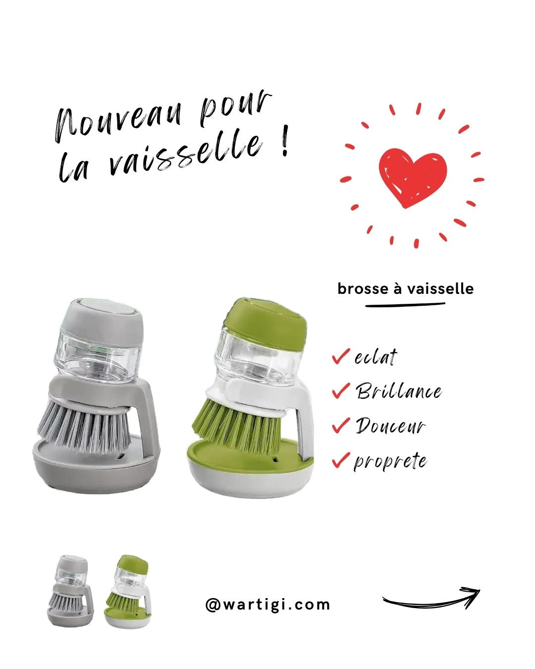 brosse à vaisselle
